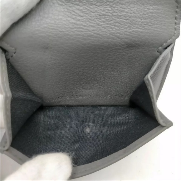 BALENCIAGA Wallet  Gray Leather - Picture 7 of 9